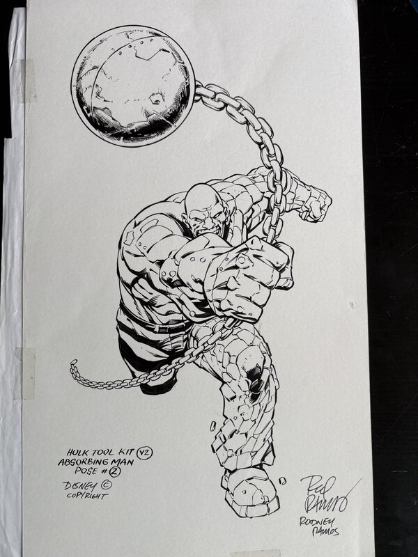 Absorbing Man by Rodney Ramos - Original Illustration