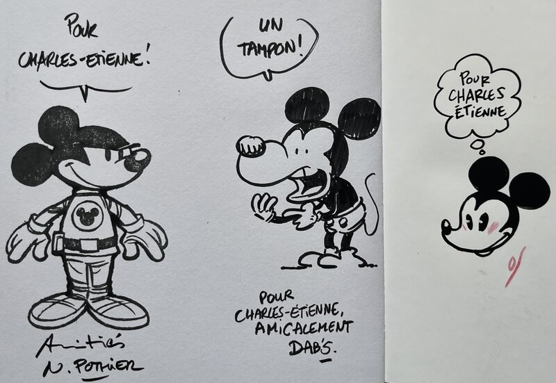 Mickey by Dab's, Nicolas Pothier, Olivier Supiot - Sketch