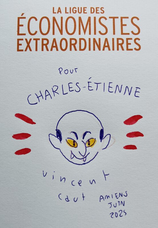 Économiste par Vincent Caut - Dédicace