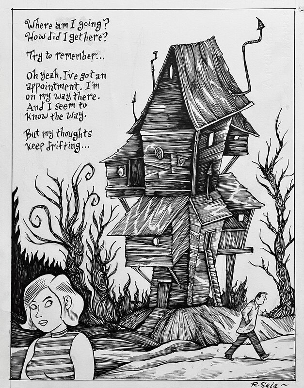 For sale - Forgotten page 2 par Richard Sala - Comic Strip