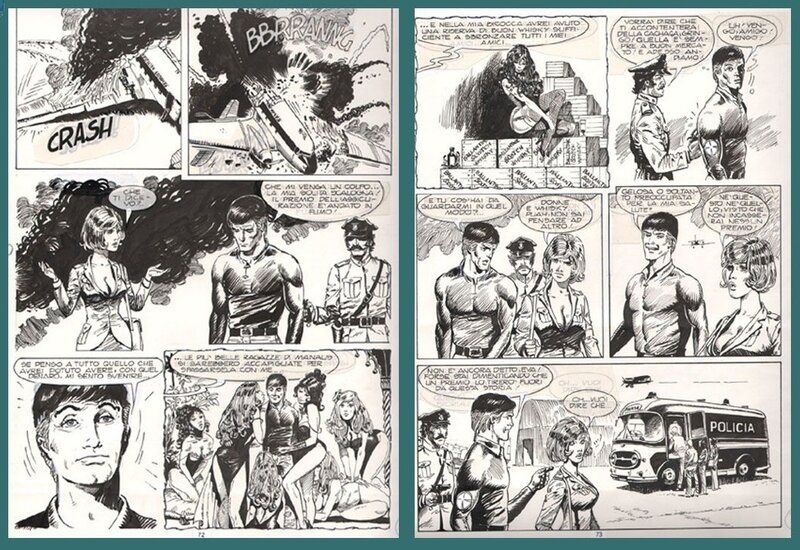 Mister NO par Bruno Marraffa - Planche originale