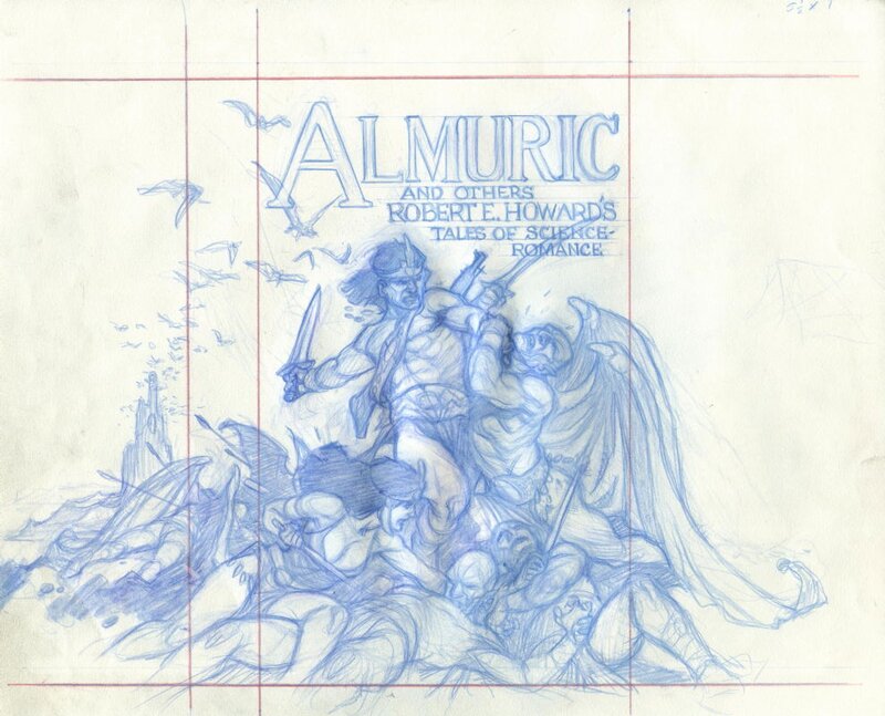 Mark Schultz, Adventures in Science Fantasy First Draft - Illustration originale