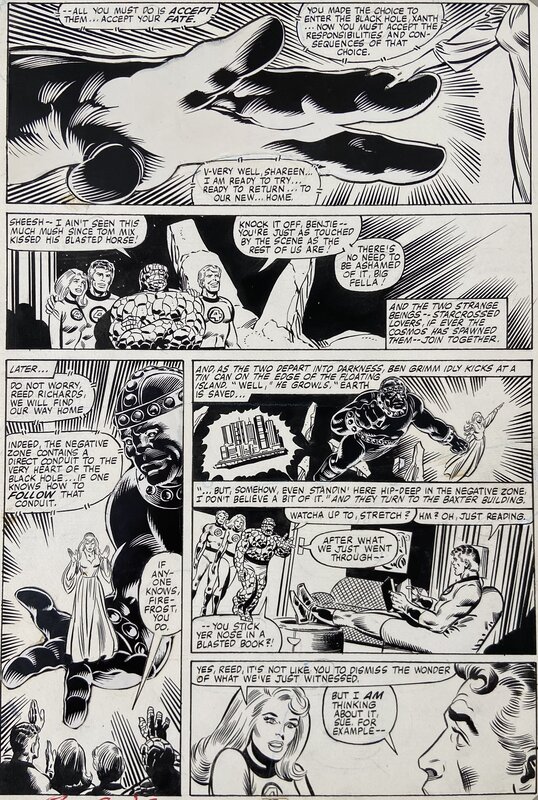 Bill Sienkiewicz, Joe Sinnott, Fantastic Four 230 - Page 27 - Planche originale
