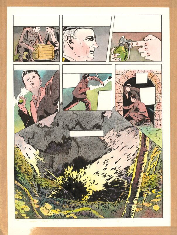 For sale - Grégoire Carlé, Le lierre et l'araignée - Comic Strip