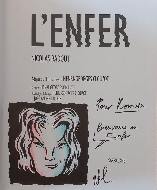 L'enfer by Nicolas Badout - Sketch