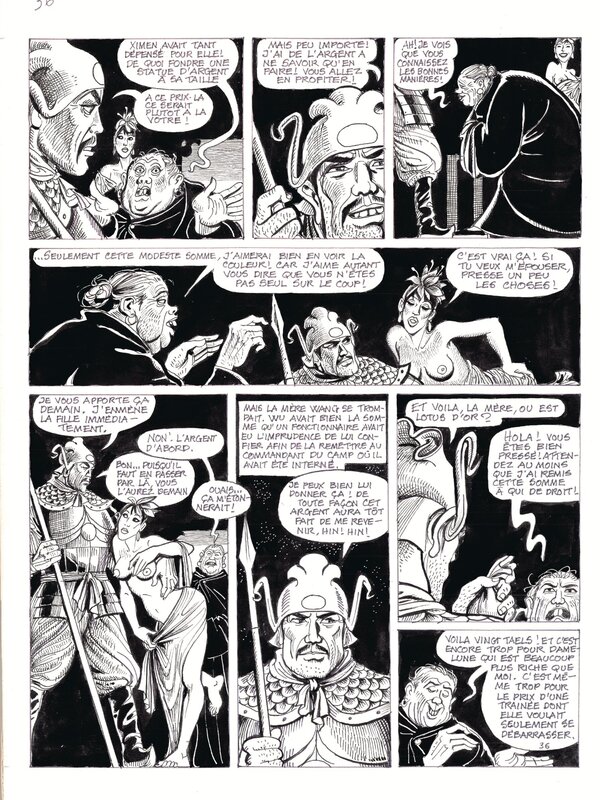 Georges Pichard, Planche 36 des 110 pilules, tome 2 - Comic Strip