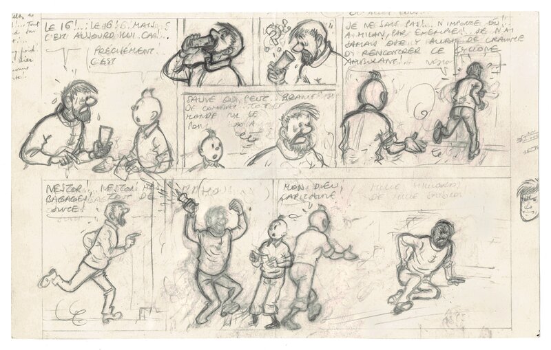 Hergé, Les Bijoux de la Castafiore - Comic Strip