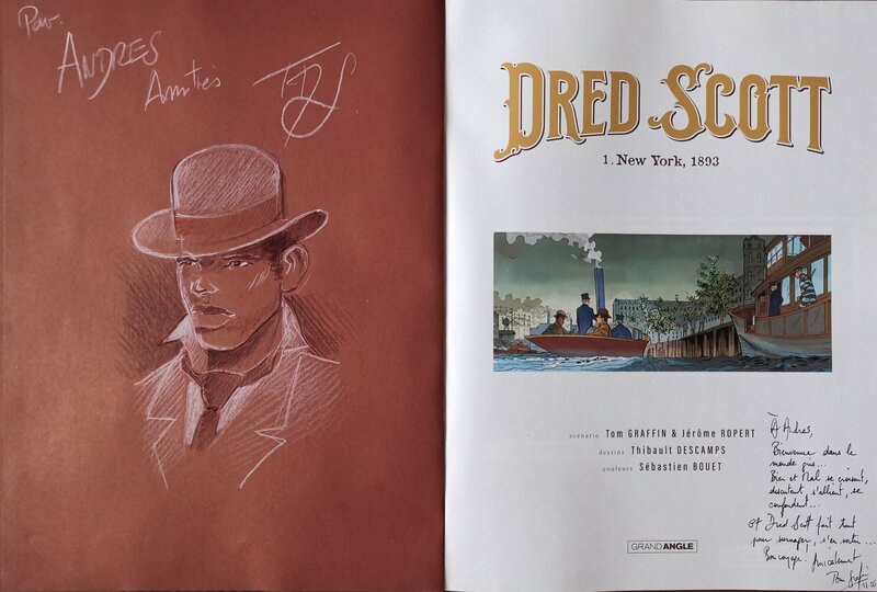 Dred Scott par Thibault Descamps, Tom Graffin - Dédicace