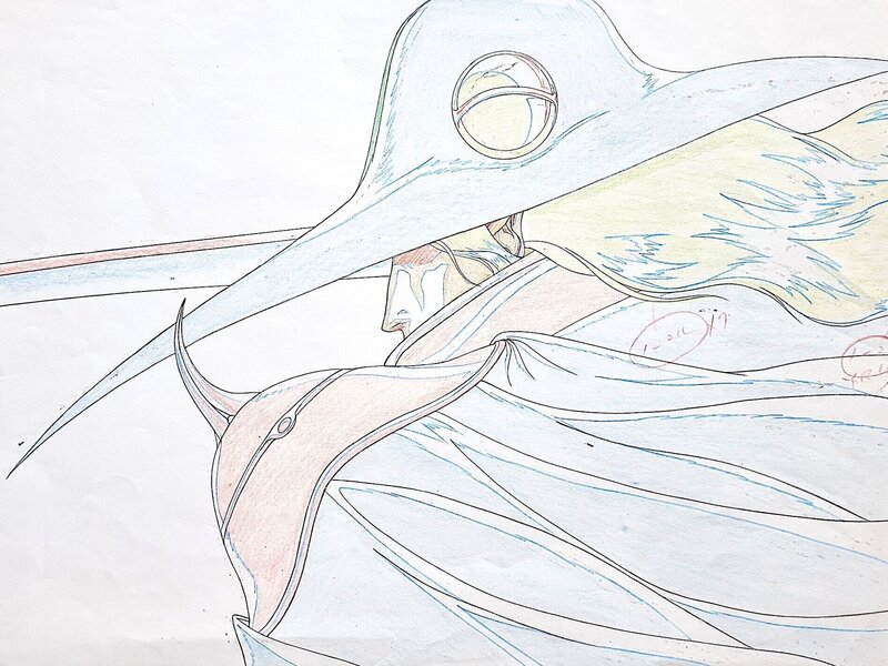 Yoshiaki Kawajiri, Yoshiaki Vampire Hunter D Bloodlust, D, doga B11 (Madhouse, 2000) - Œuvre originale