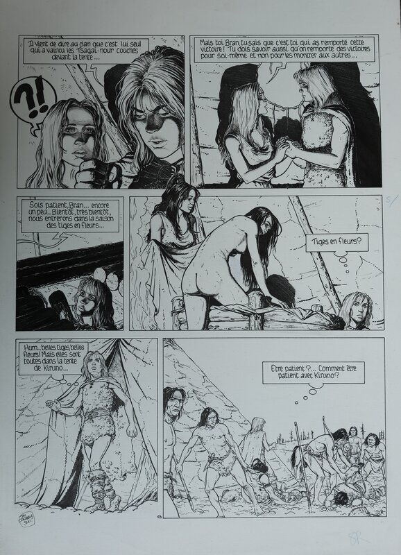 Bran by Philippe Delaby - Comic Strip