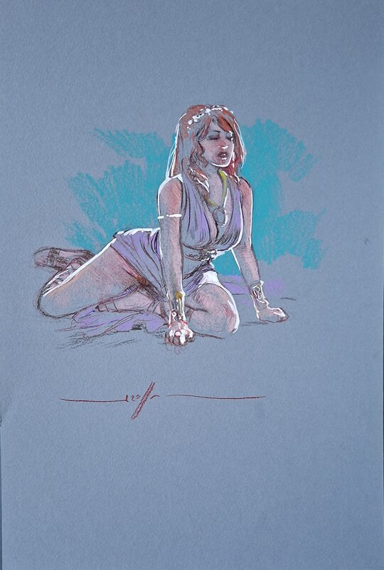 Assa - Pompei by Paolo Grella - Original Illustration