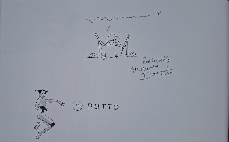Grenouille - Dutto - Dédicace