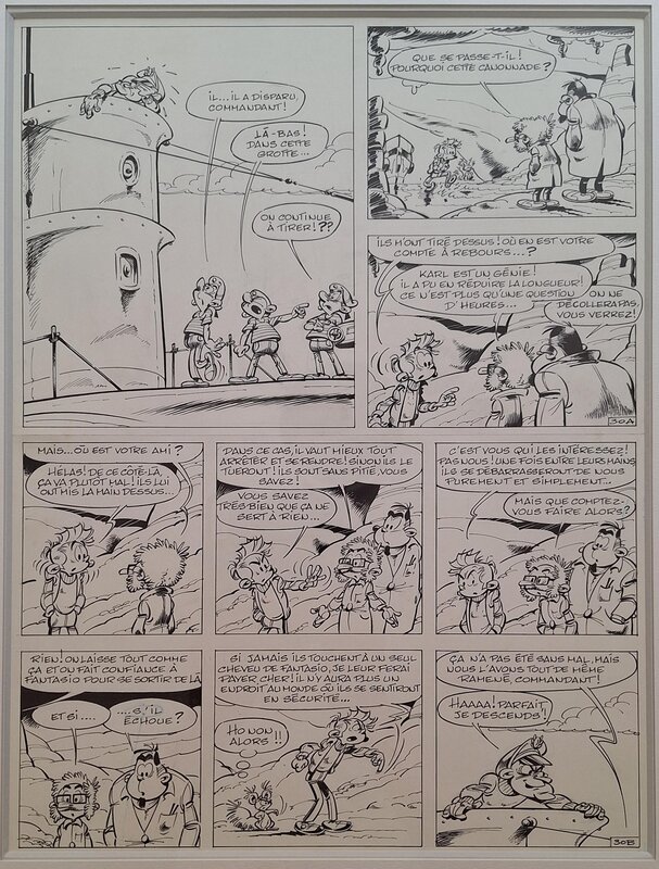 Nic - Spirou - La ceinture du grand froid p32 - Comic Strip
