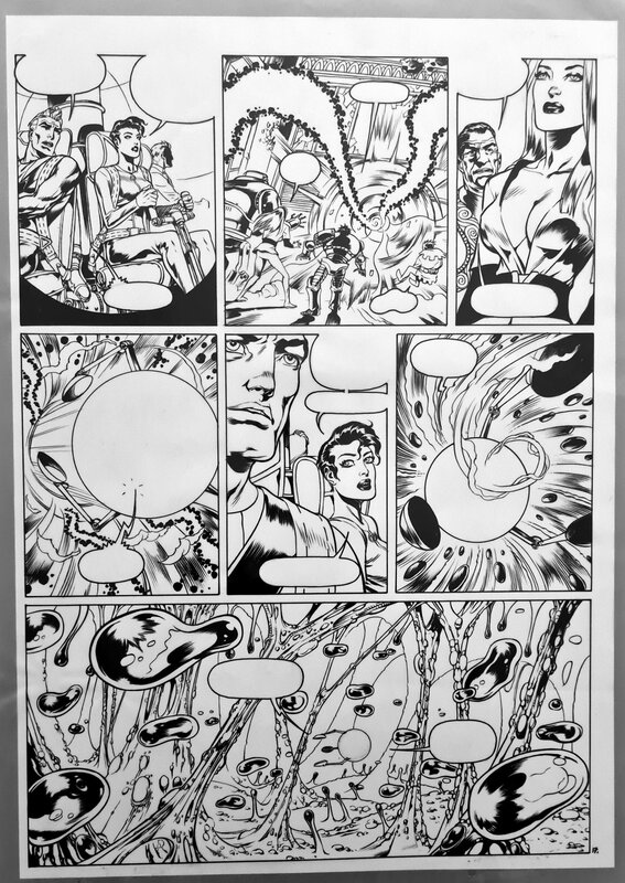 Vortex par Stan & Vince - Planche originale
