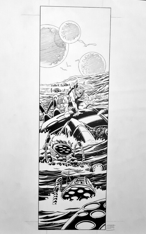 Aquablue by Ciro Tota - Comic Strip