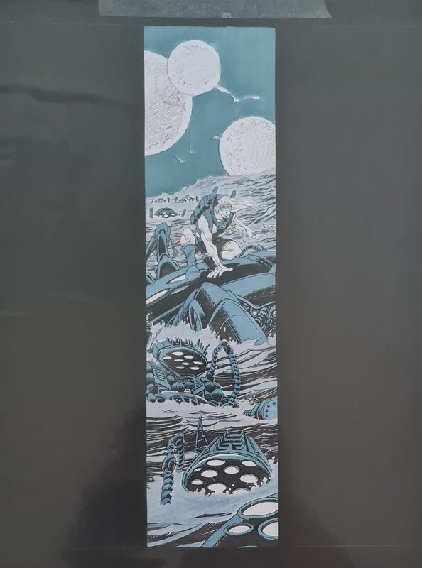 Aquablue par Ciro Tota - Planche originale