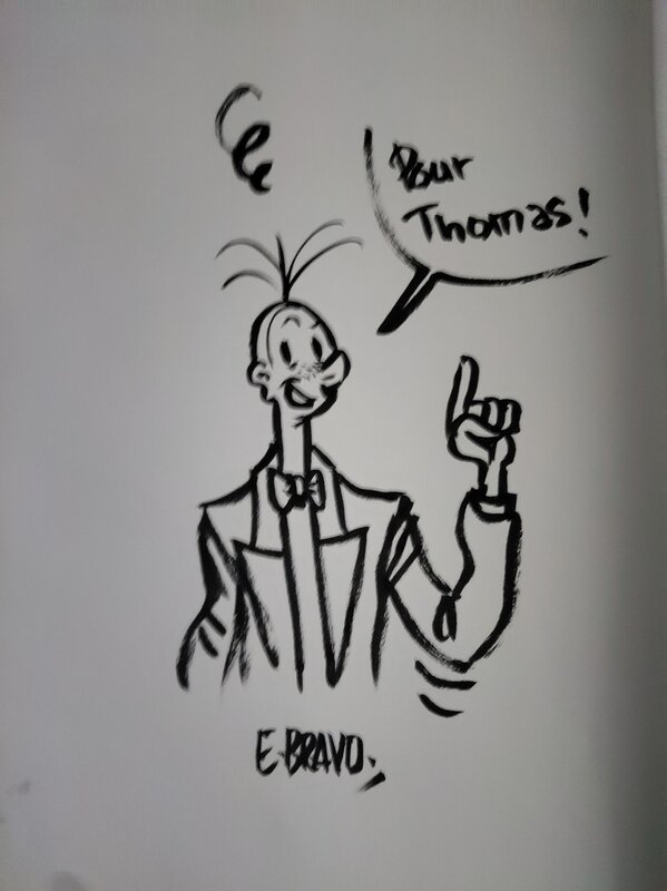 Fantasio by Émile Bravo - Sketch