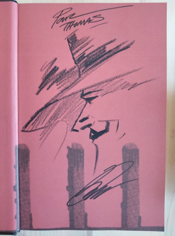 V pour Vendetta par David Lloyd - Dédicace