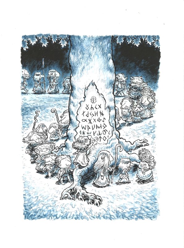 En vente - Phicil - Le grand voyage de Rameau p.11 - Planche originale