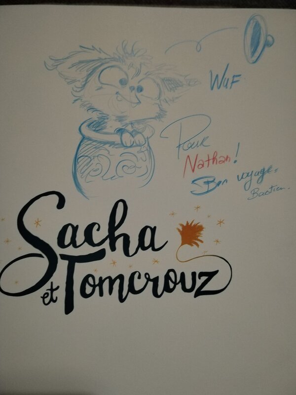 Sacha & Tom Crouze by Bastien Quignon - Sketch