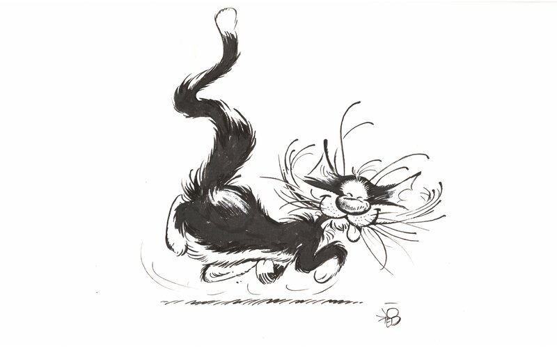 Joted d'Après Franquin - Original Illustration