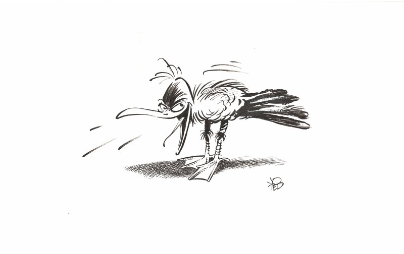Joted d'Après Franquin - Original Illustration