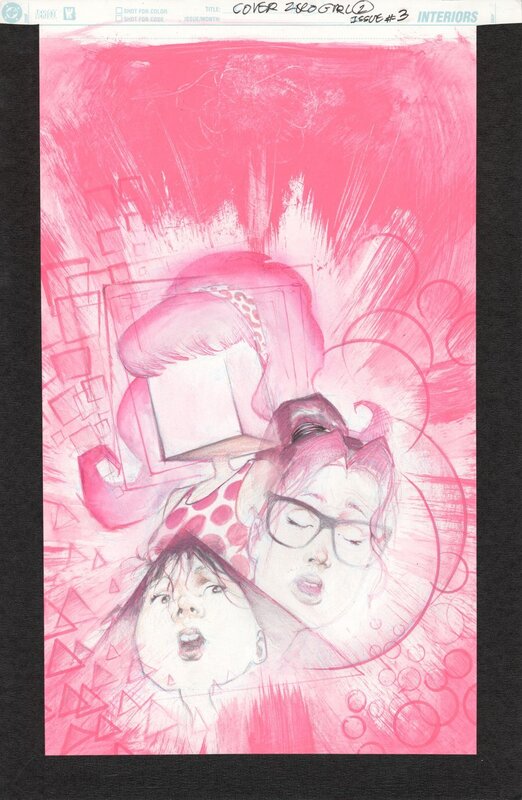 Zero Girls cover par Sam Kieth - Couverture originale