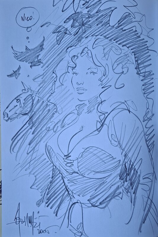 Mohamed Aouamri, Florie - Mortepierre - Sketch