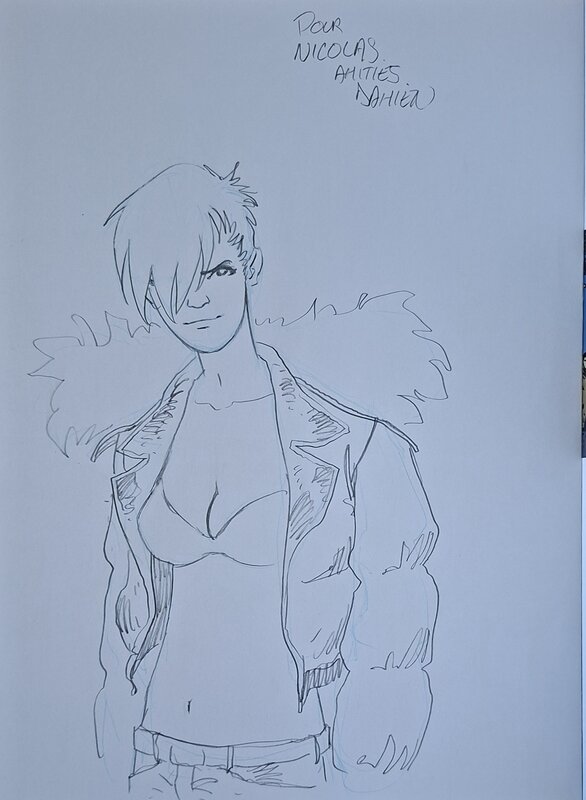 L.N. - Soleil froid by Damien - Sketch