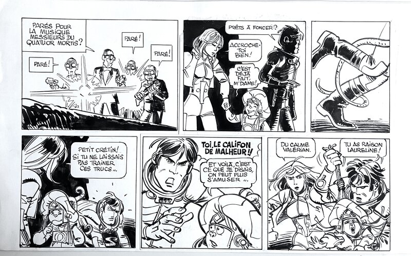 For sale - Jean-Claude Mézières, Pierre Christin, VALERIAN ET LAURELINE - Comic Strip