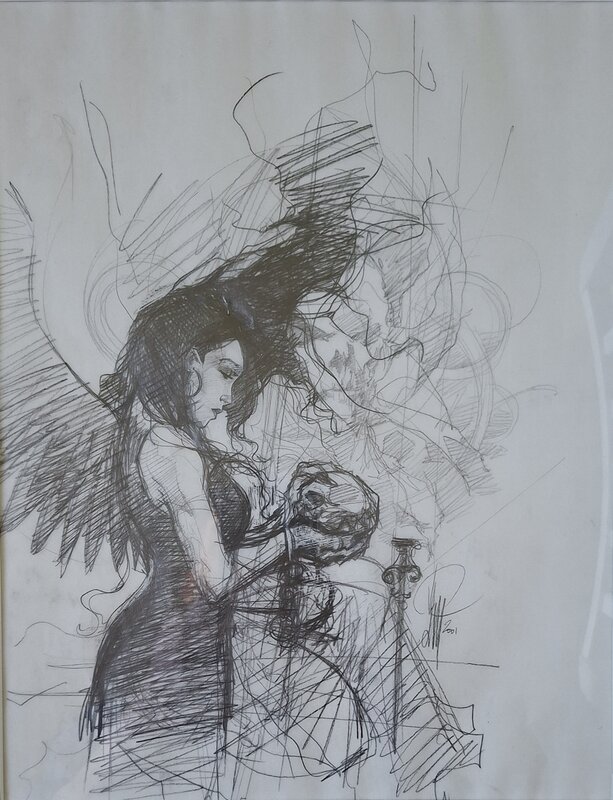 Alberto Varanda, Anya - Paradis Perdu - Original art