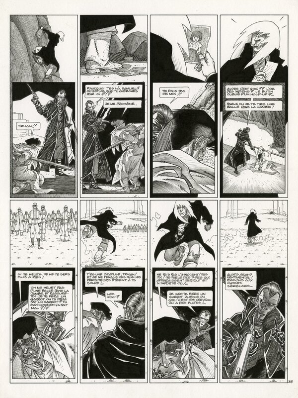 En vente - Andreas, Rork - Les fantômes, Tome 0 - Planche originale