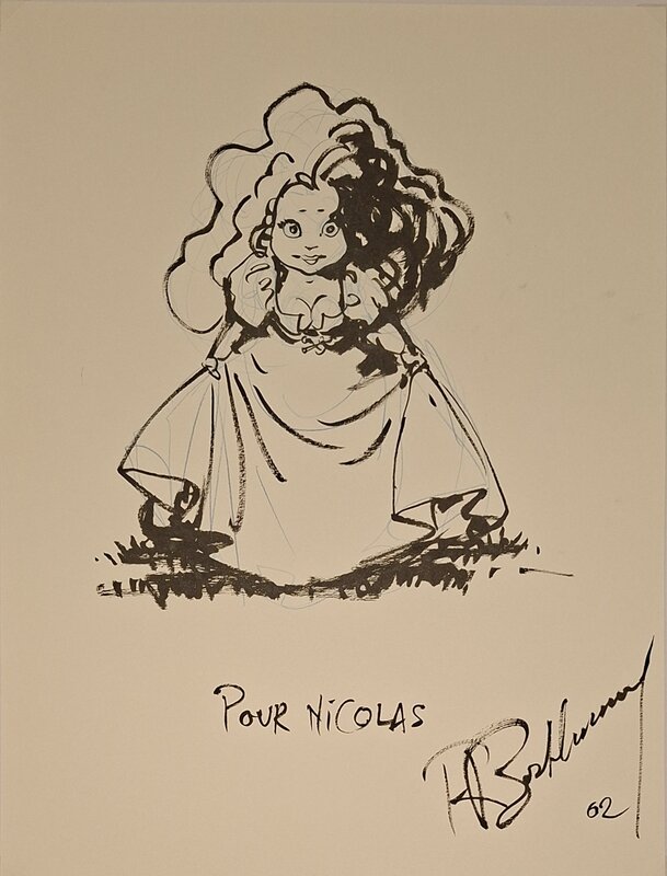 Petite Princesse par Rolland Barthélémy - Dédicace