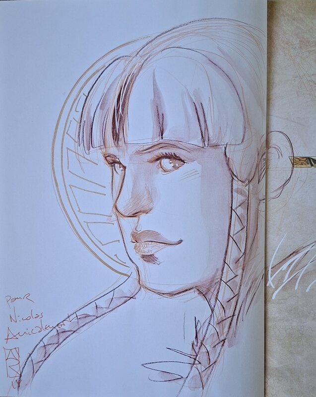 Nicolas Demare, Tiss du bouclier - Nains - Sketch