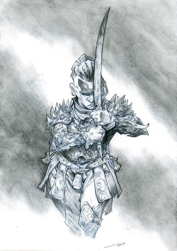 For sale - Tala 2 by Pierre-Denis Goux - Original Illustration