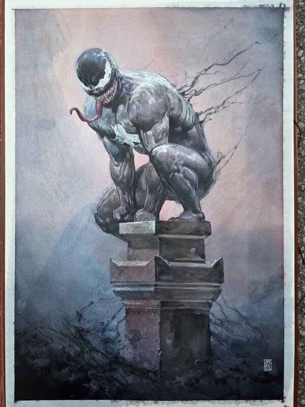 Venom cover par Alex Maleev - Couverture originale