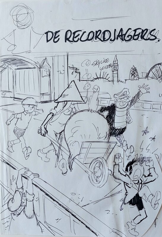 Gerd Van Loock, Jommeke 261: De recordjagers - Comic Strip
