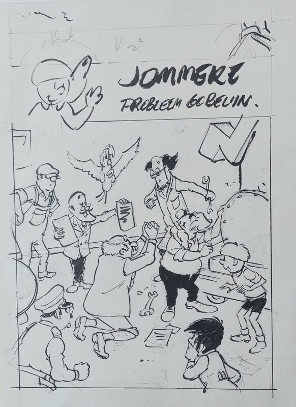 Gerd Van Loock, Jommeke 304: Het probleem Gobelijn - Comic Strip