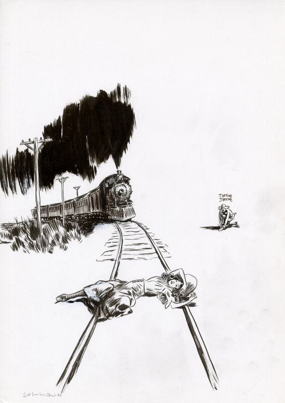 Blutch, Jean-Louis Capron, Rancho Bravo, Sommaire - Comic Strip