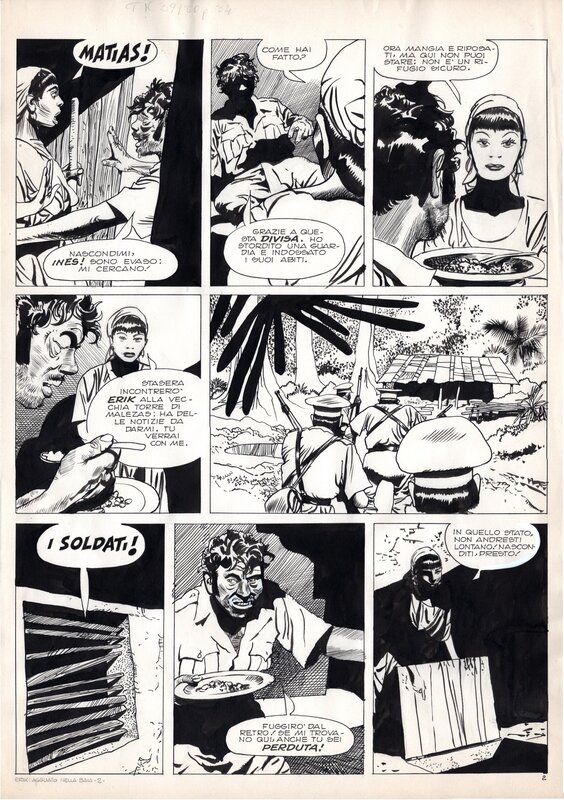 For sale - Attilio Micheluzzi, Claudio Nizzi, Capitan Erik [Agguato nella baia] - Comic Strip