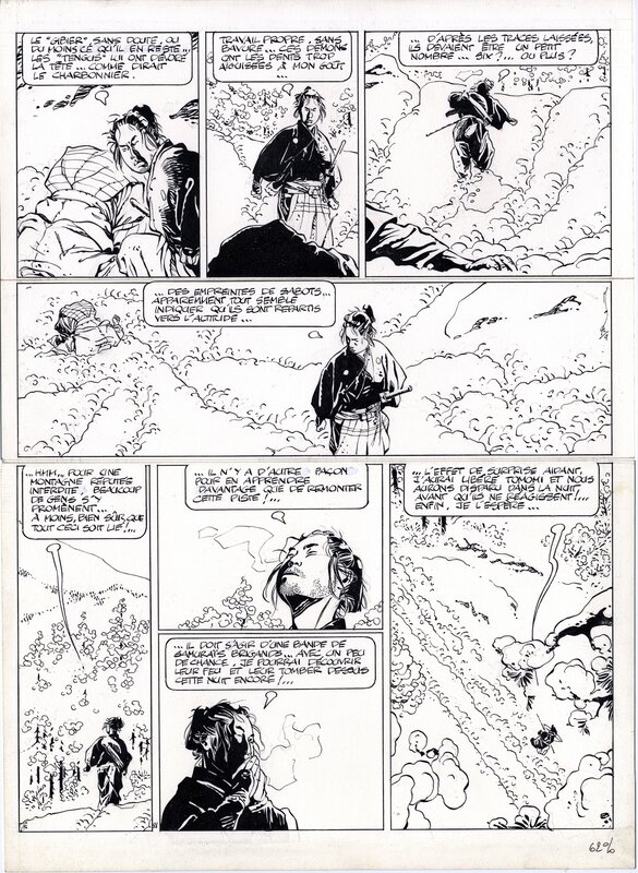 Michetz, Bosse, Kogaratsu - Par delà les cendres - Planche originale