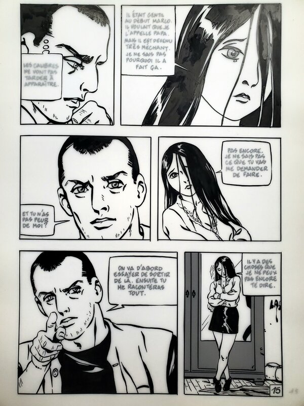 CARLOTTA par Alex Varenne - Planche originale