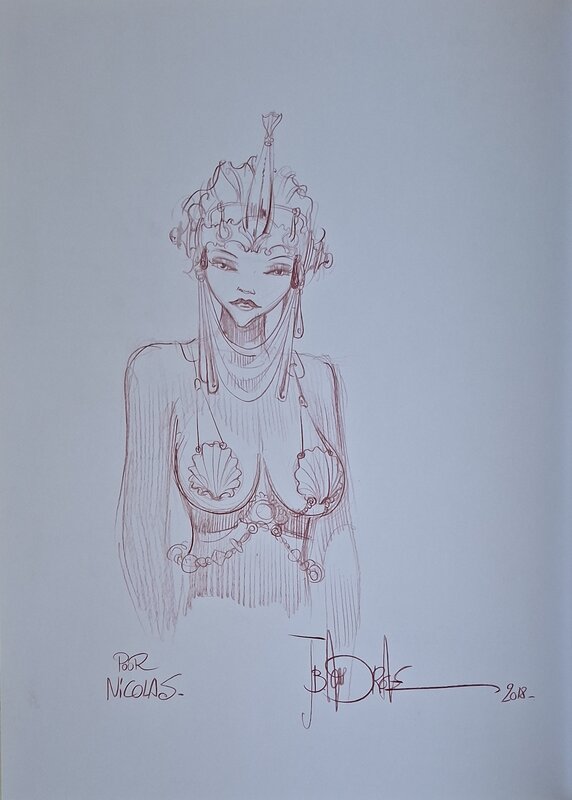 Manie Ganza by Jean-Baptiste Andréae - Sketch