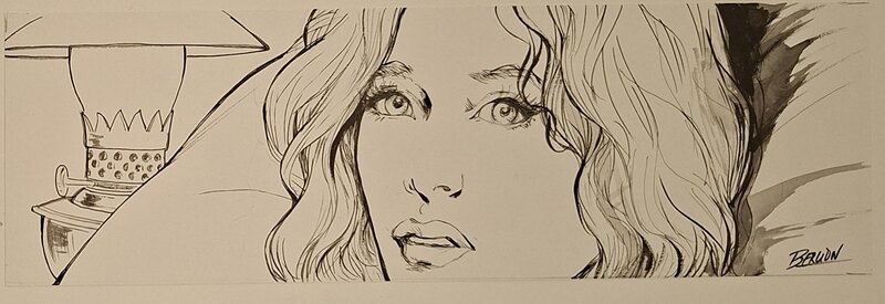 Agata by Olivier Berlion - Original Illustration