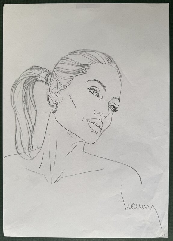 En vente - Portrait de Femme 9 par Philippe Francq - Œuvre originale