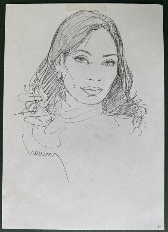 For sale - Portrait Femme 2 by Philippe Francq - Original art