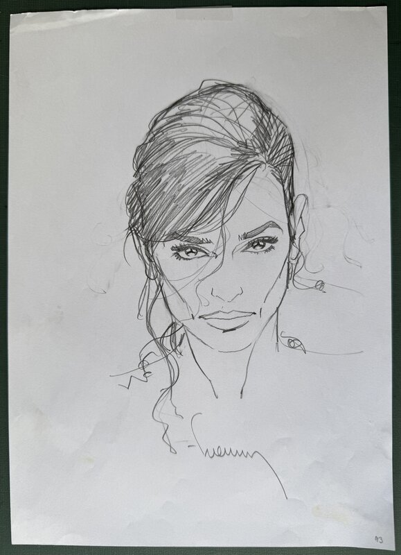 En vente - Portrait de Femme 3 par francq - Œuvre originale