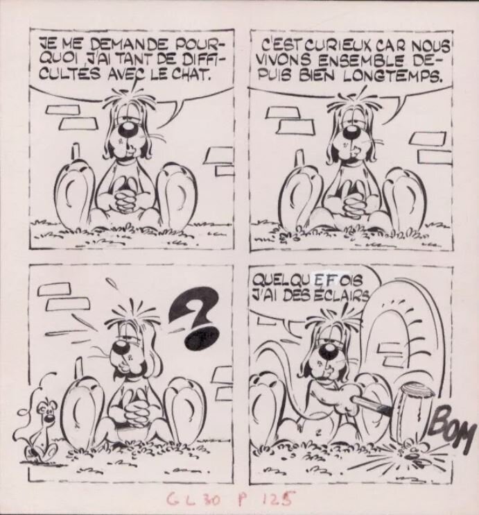 Gai-Luron by Henri Dufranne - Comic Strip