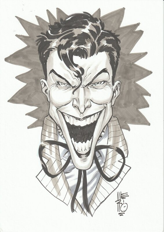 Joker par Jesus Merino - Illustration originale