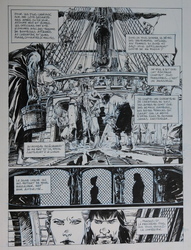Thimothée Montaigne, 1629... OU L' EFFRAYANTE HISTOIRE DES NAUFRAGES DU JAKARTA - Comic Strip
